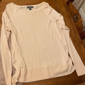 Primark womens light pink/tan sweater size medium